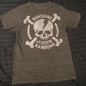 Sunshine Skull T Shirt